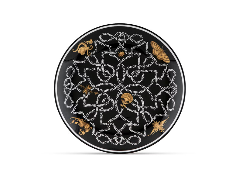 Ginori Arcadia Nero piatto dessert