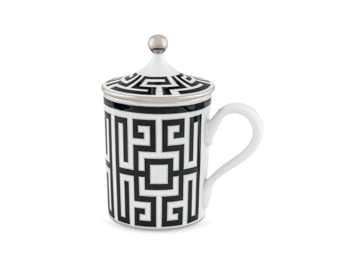 Labirinto nero tazza mug