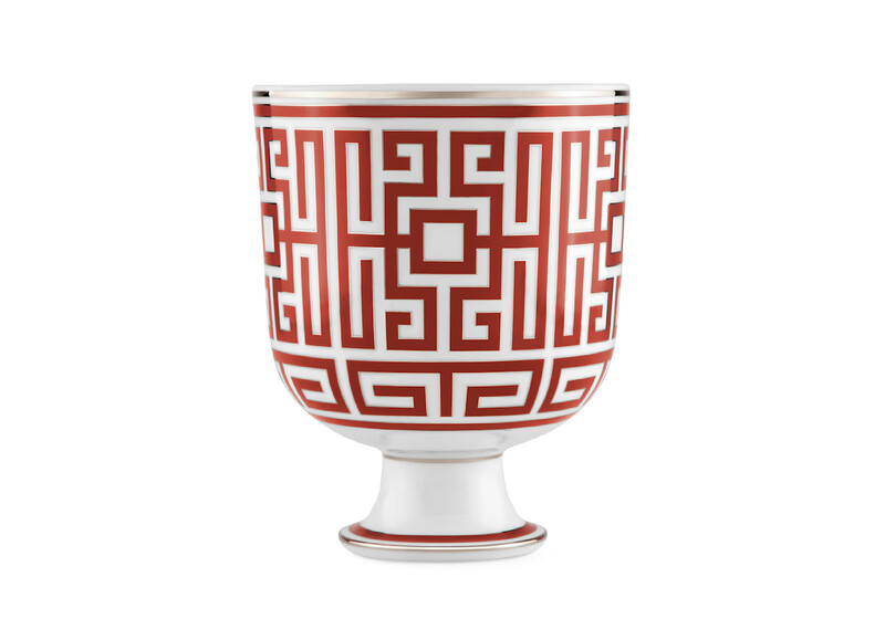 Labirinto scarlatto vaso cachepot