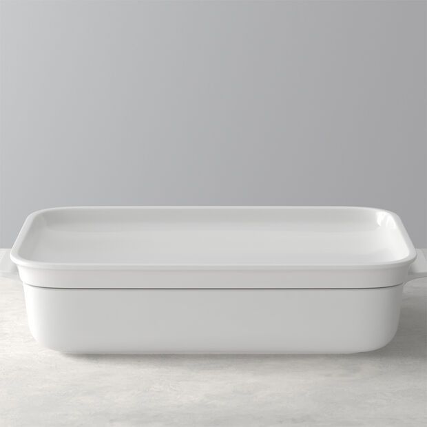 Villeroy &amp; Boch pirofila rettangolare media con coperchio