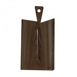 Tagliere in noce choco rum con coltello
