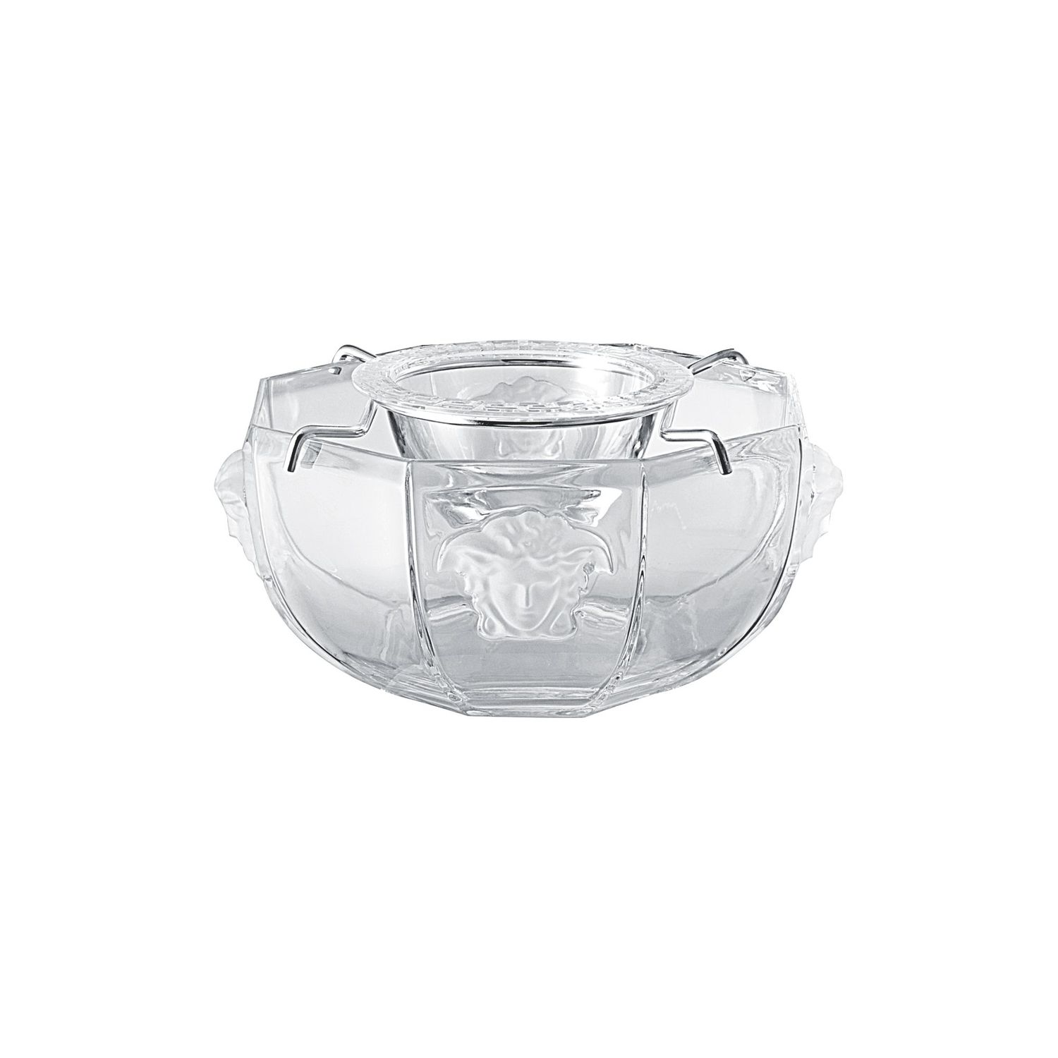 Versace Rosenthal coppa caviale Medusa Crystal