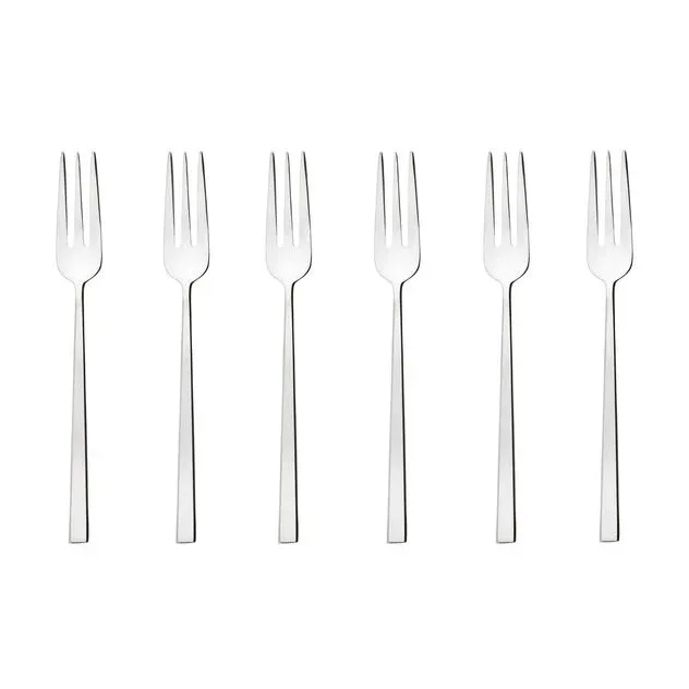Sambonet Rock Inox set 6 forchettine dolce