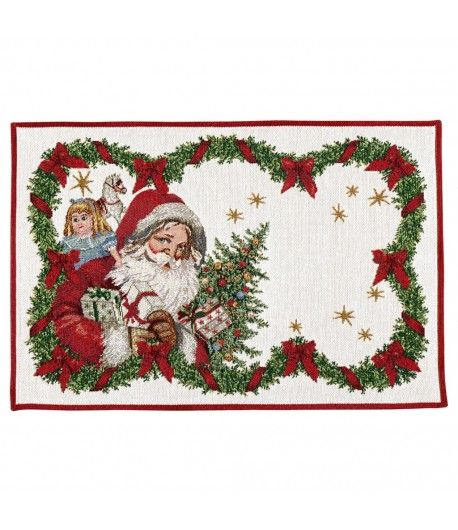 Villeroy&amp;Boch Toy's Fantasy tovaglietta gobelin Babbo Natale