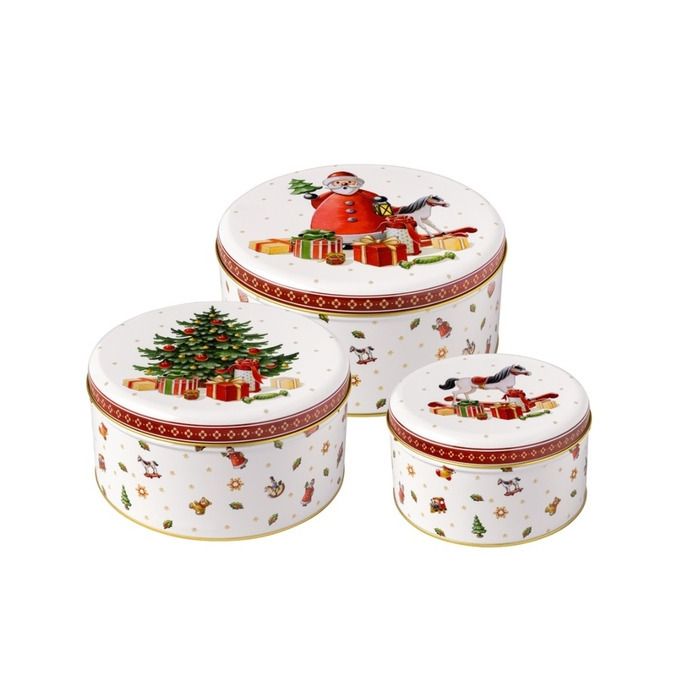 Villeroy&amp;Boch Winter Collage Accessories Set 3 biscottiere