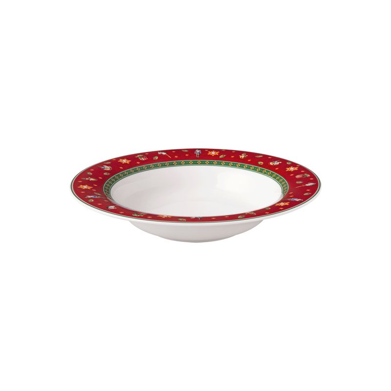 Villeroy&amp;Boch Toy&#39;s Delight Specials piatto fondo rosso