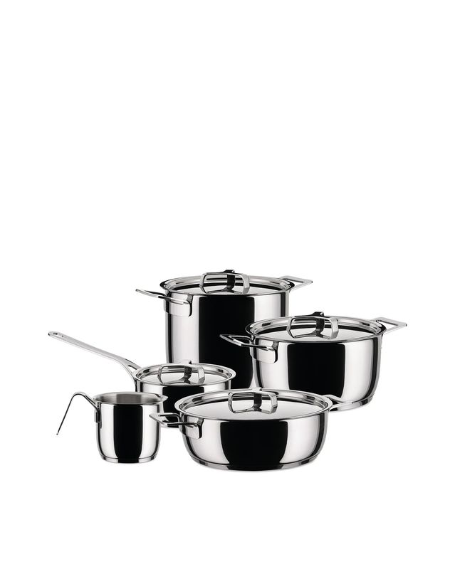 Alessi Pots&amp;Pans set pentole 9 pz