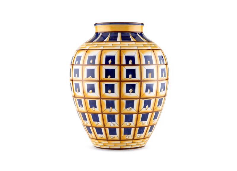 Arte di Gio Ponti Prospettica vaso ad orcino