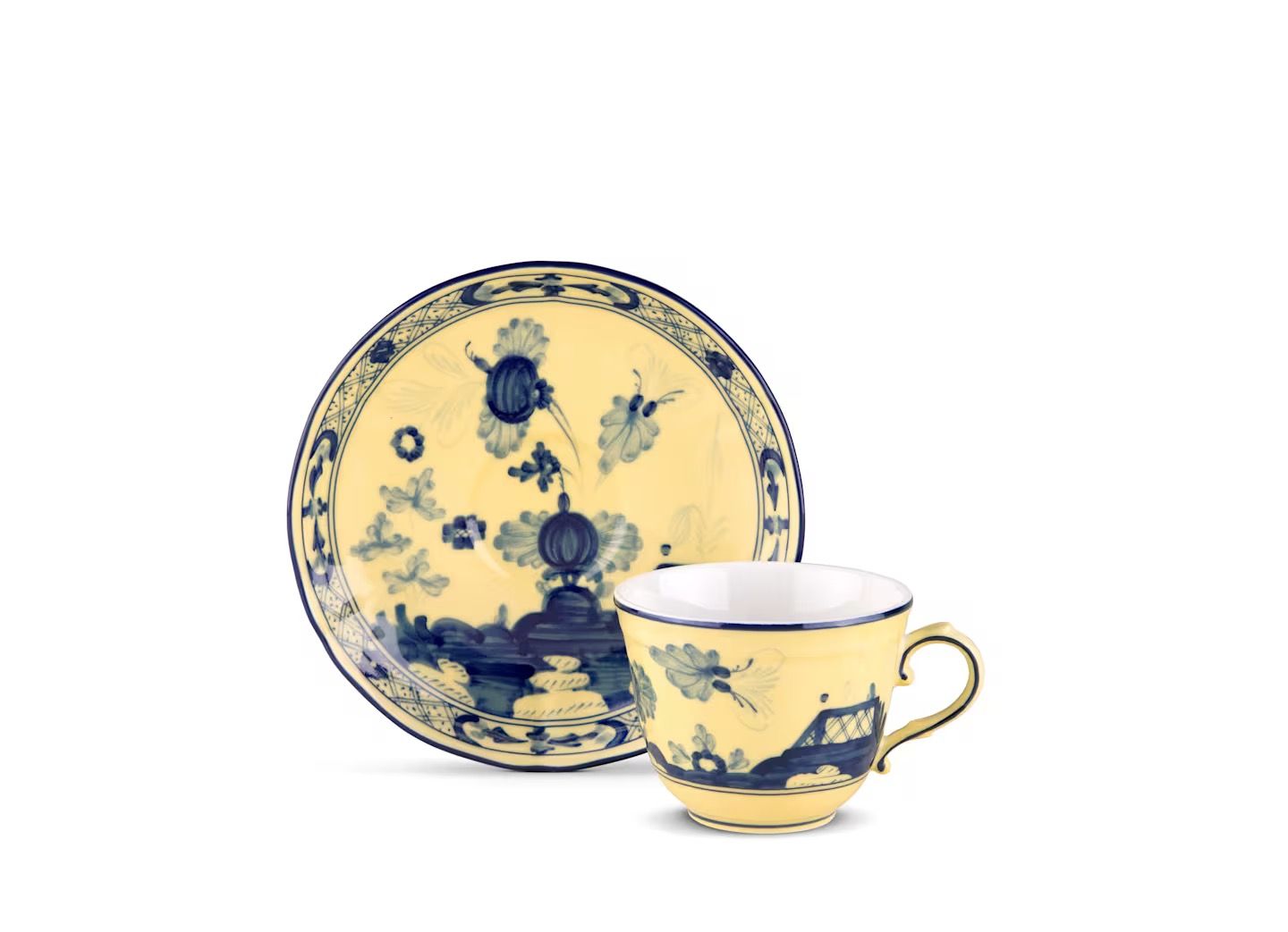 Ginori Citrino tazza caffè con piattino