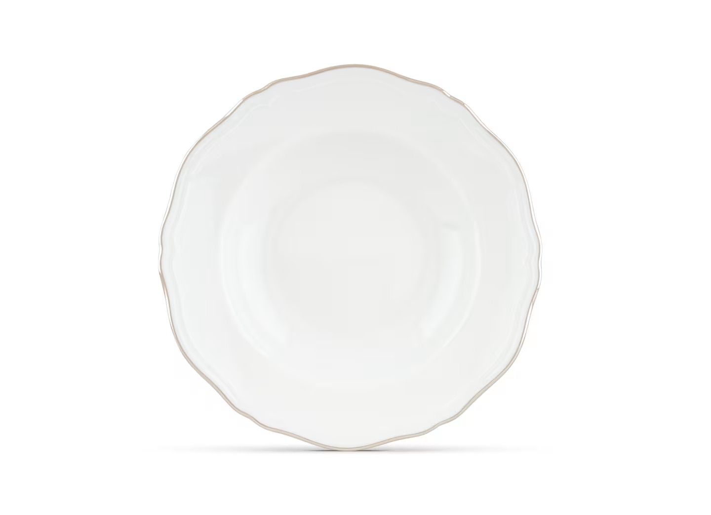 Ginori Corona Platino piatto fondo