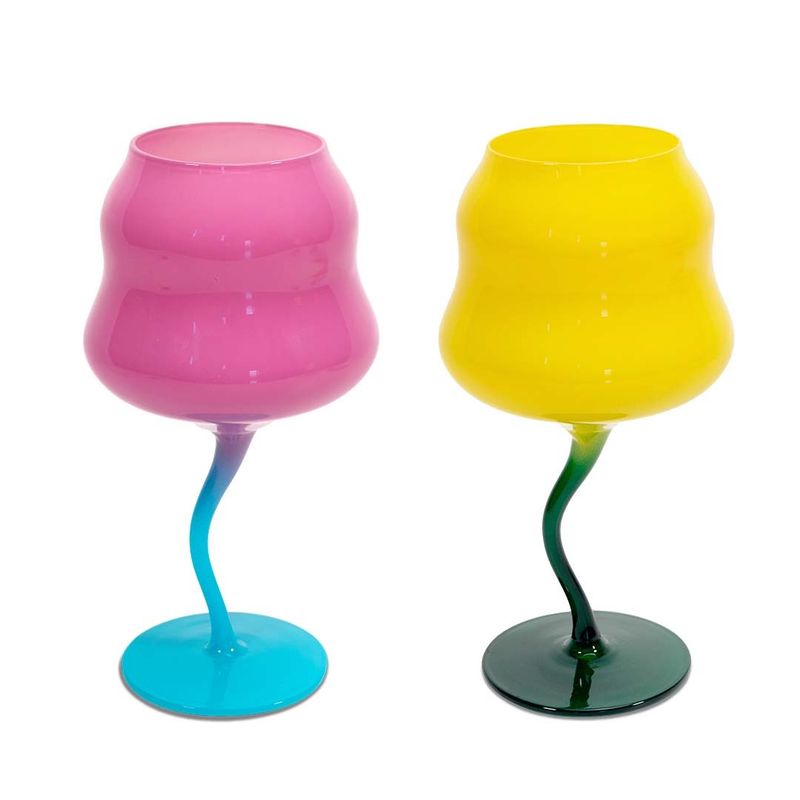 WD set 2 calici colorati