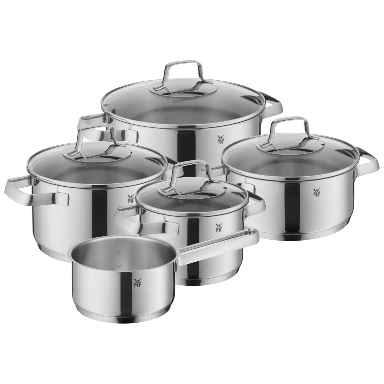 WMF Belmonte batteria di pentole 9 pz