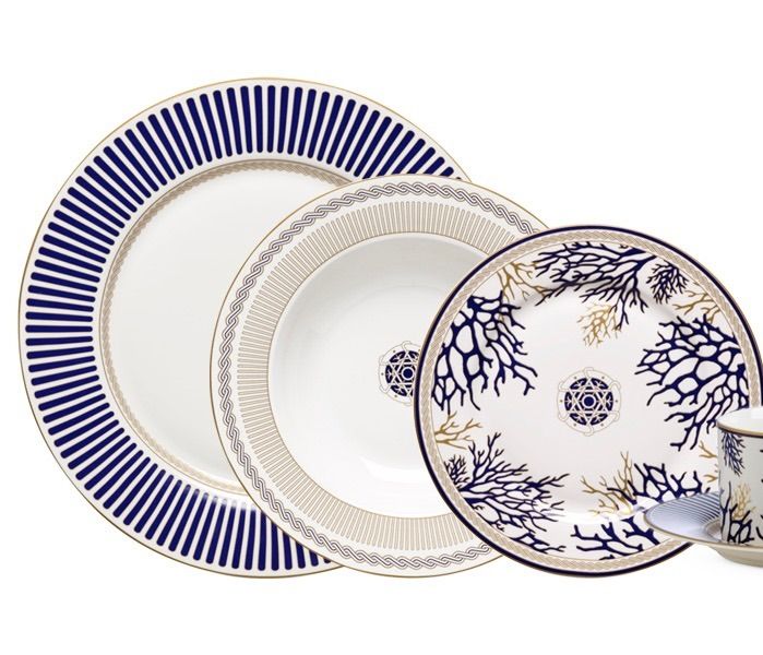 Pozzi Milano Corallo set di piatti 18 pz