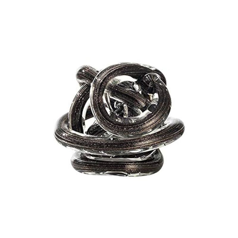 Onlylux Nodo Dell'Amore nero glitter 18 cm