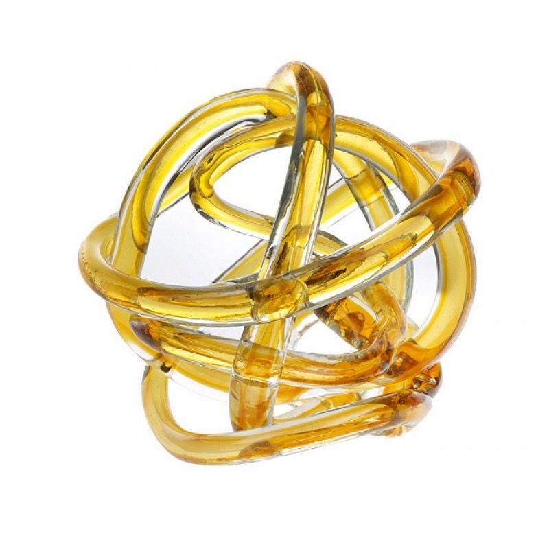 Onlylux Nodo Dell'Amore ambra 21 cm