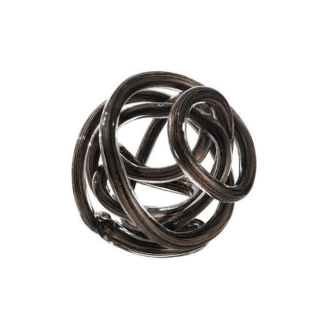 Onlylux Nodo Dell'Amore nero glitter 21 cm