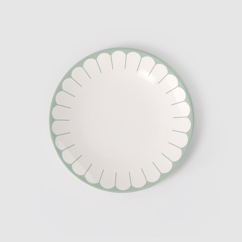 Villeroy &amp; Boch Fleur Vert piatto piano 26 cm