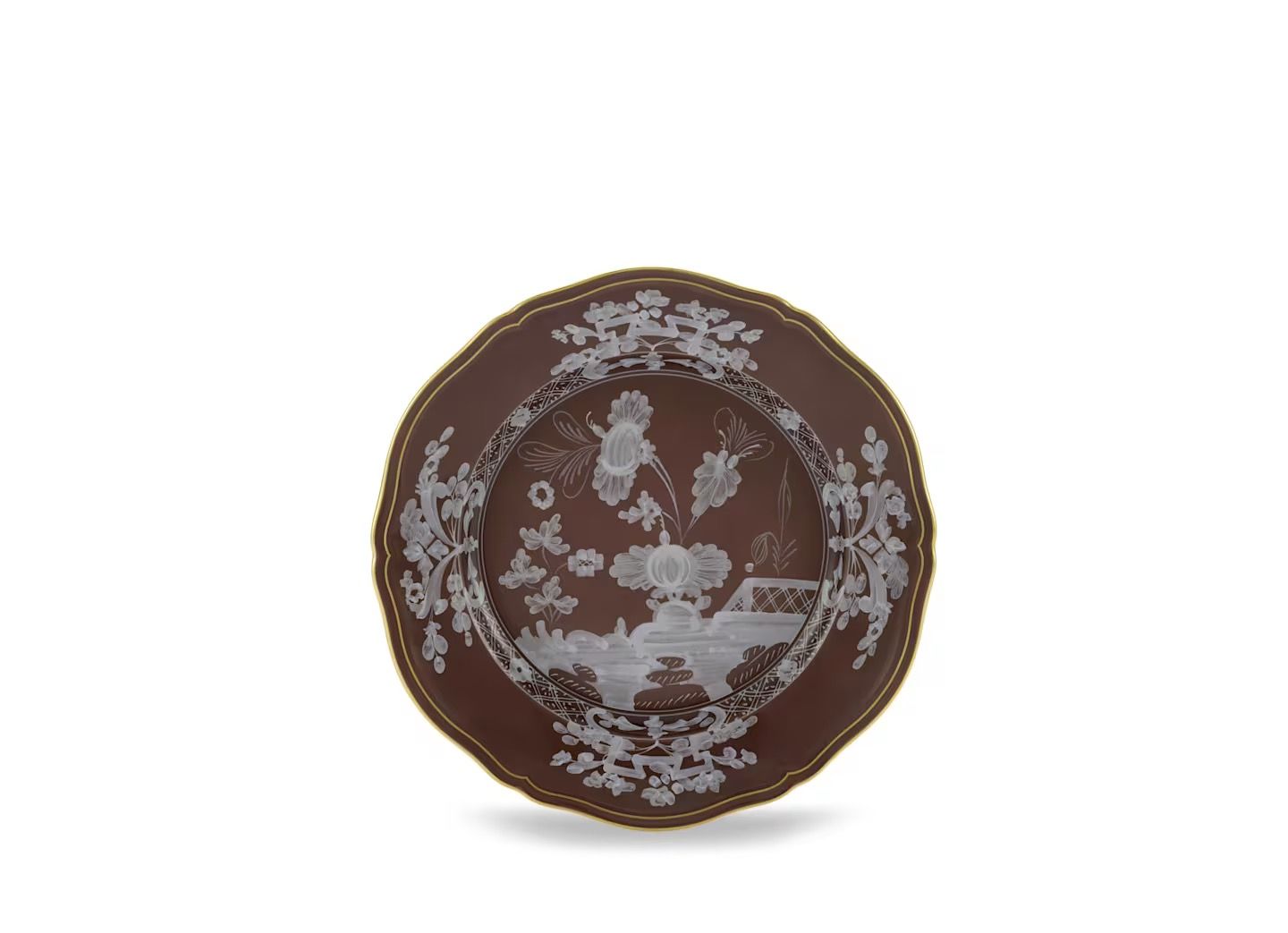 Ginori Oriente Italiano Castagna piatto piano