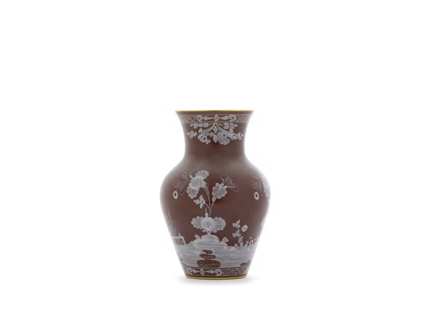 Ginori Oriente Italiano Castagna vaso ming