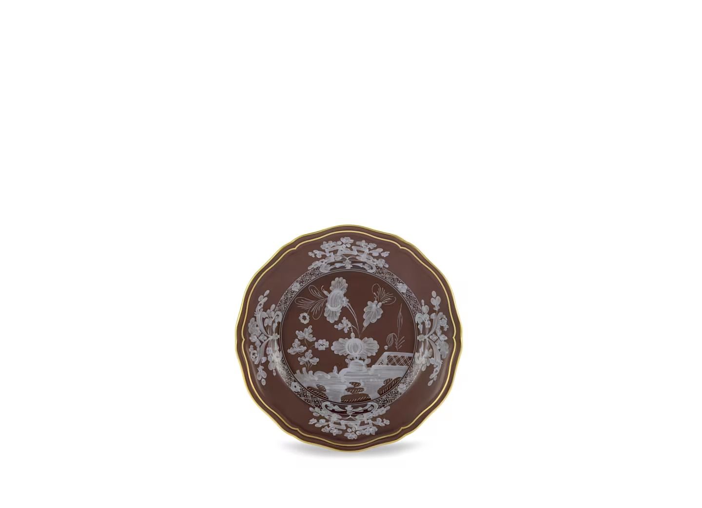 Ginori Oriente Italiano Castagna piatto pane