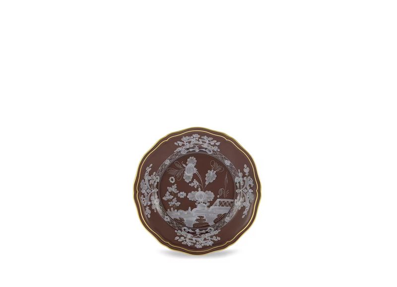 Ginori Oriente Italiano Castagna piatto pane