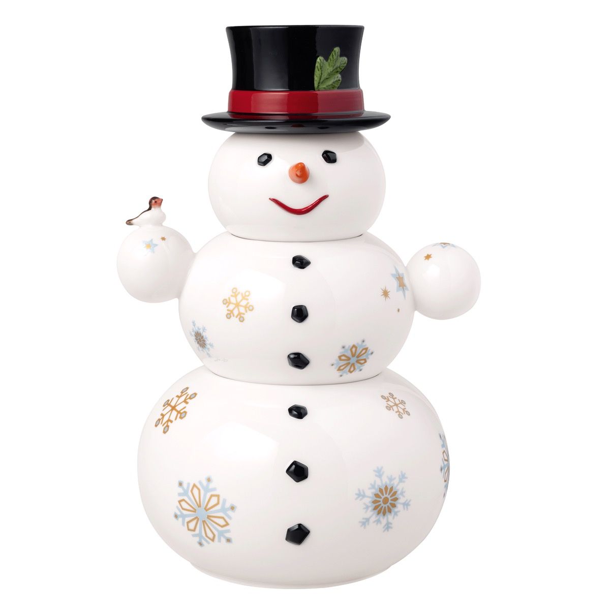 Villeroy&amp;Boch Christmas Toys Memory biscottiera pupazzo di neve