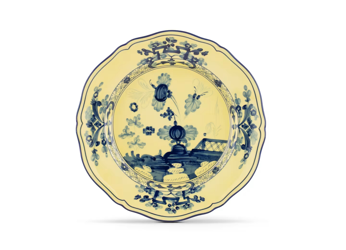 Ginori Oriente Italiano Citrino piatto piano