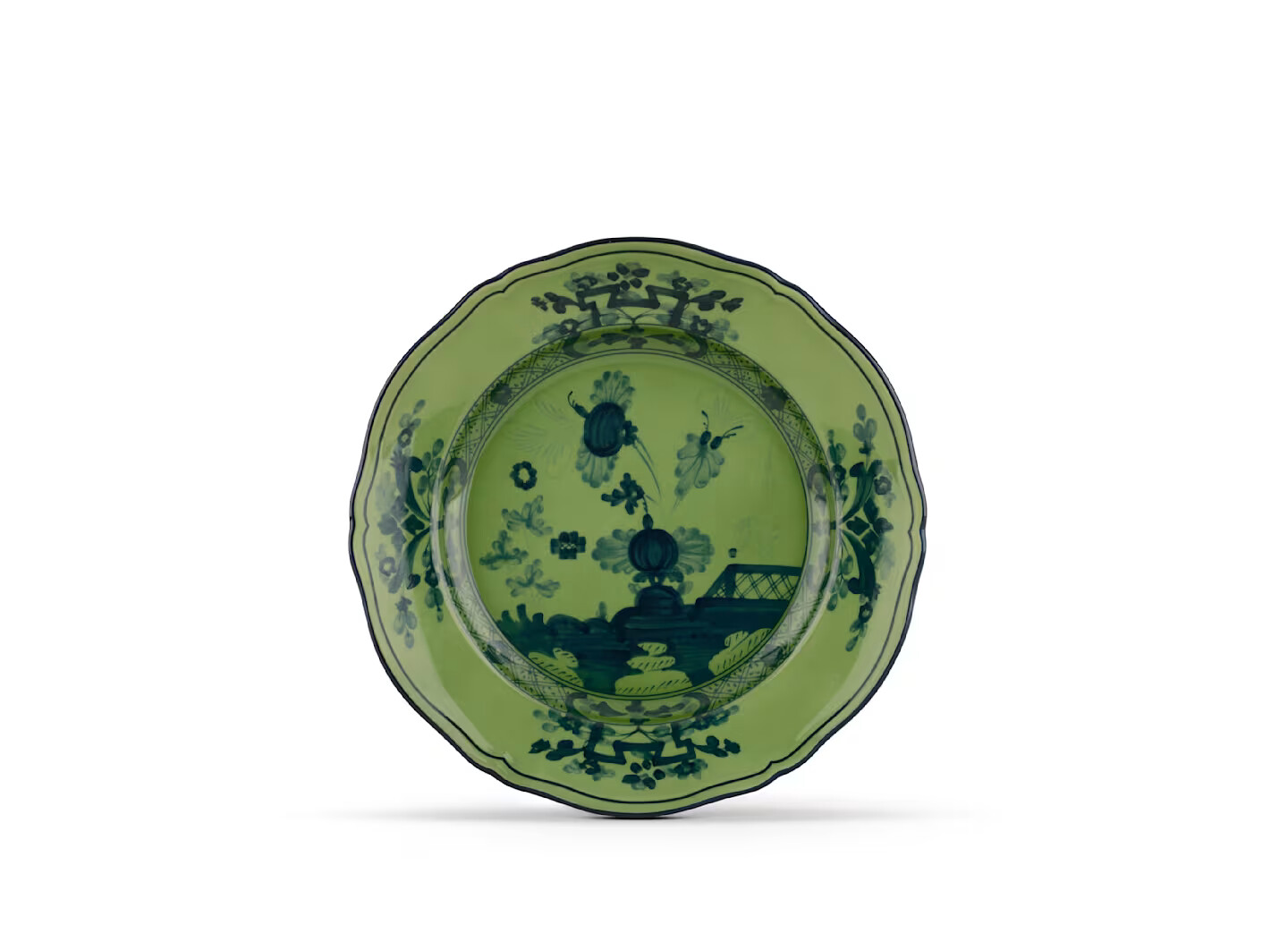 Ginori Oriente Italiano Malachite piatto dessert