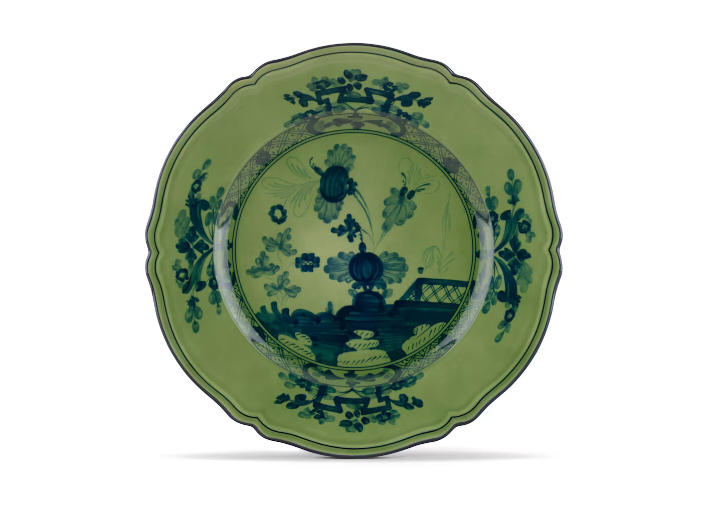 Ginori Oriente Italiano Malachite piatto segnaposto