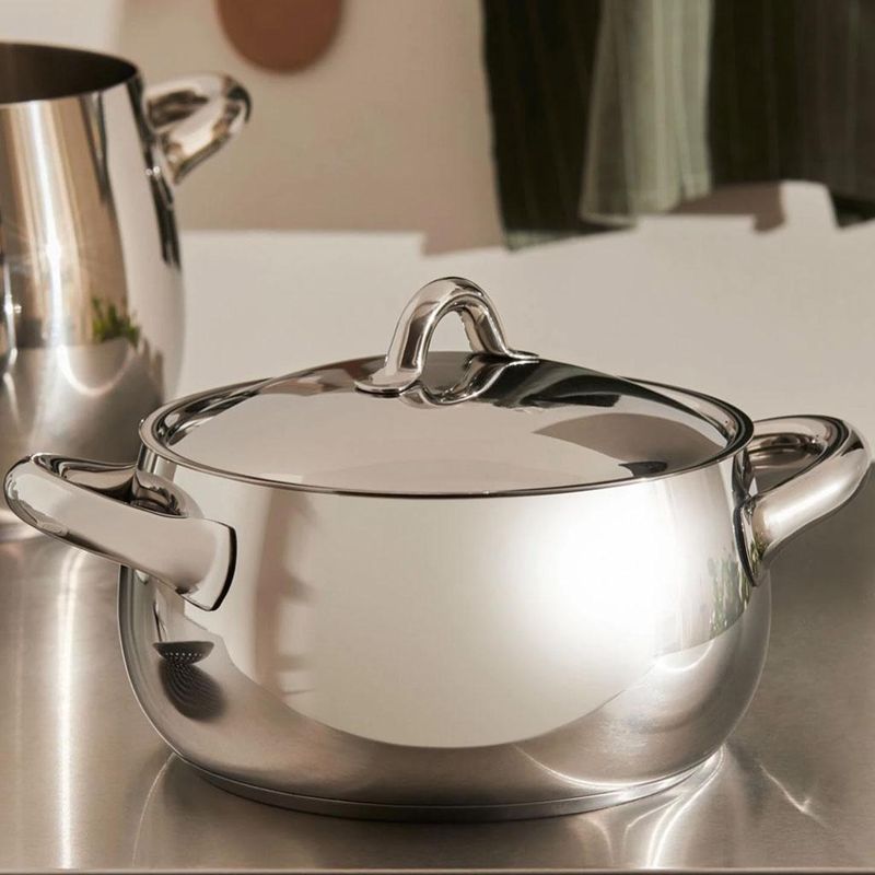 Alessi Mami casseruola 24 cm c/coperchio