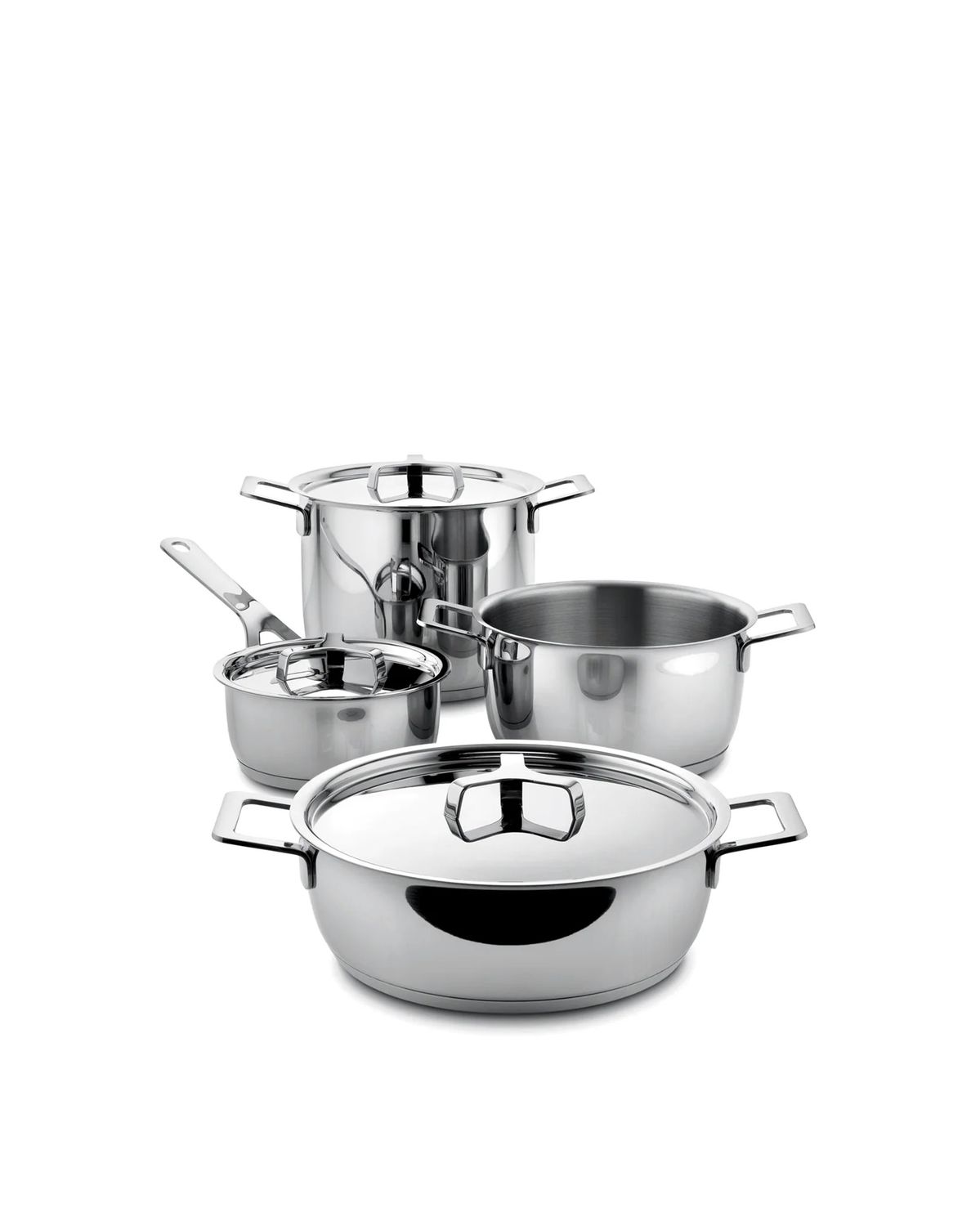 Alessi Pots&amp;Pans set pentole 7 pz