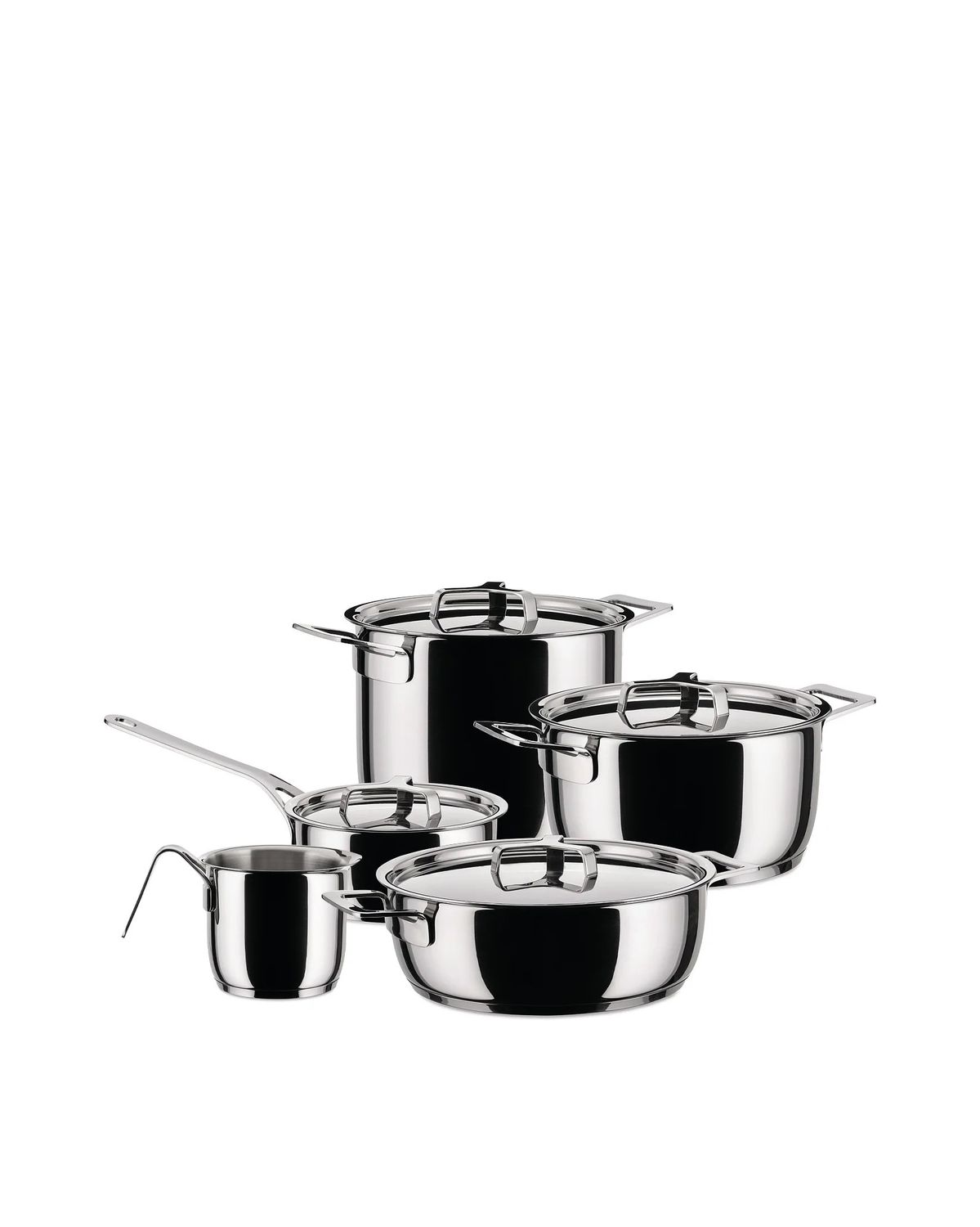 Alessi Pots&amp;Pans set pentole 9 pz