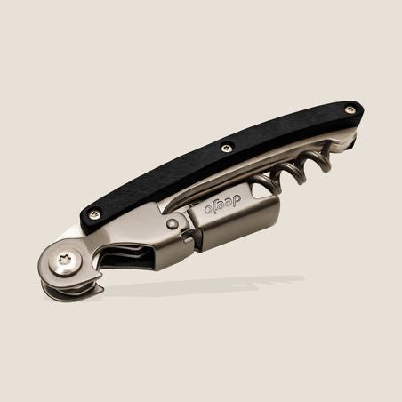 Deejo cavatappi in legno d'ebano