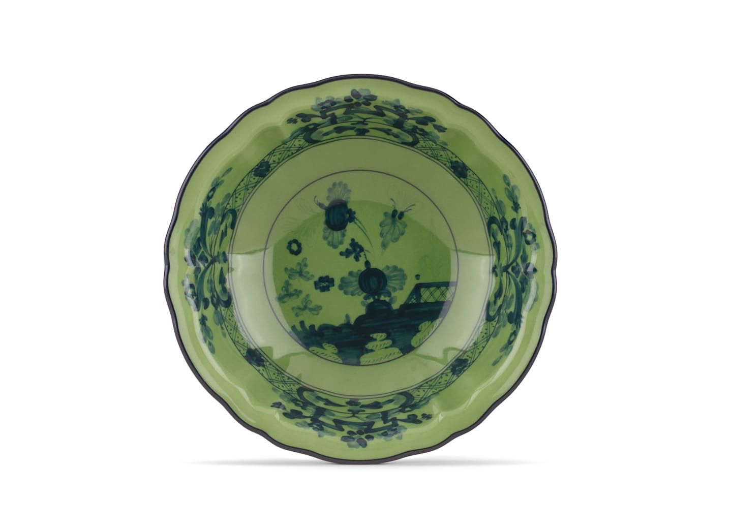 Ginori Oriente Italiano Malachite coppetta macedonia