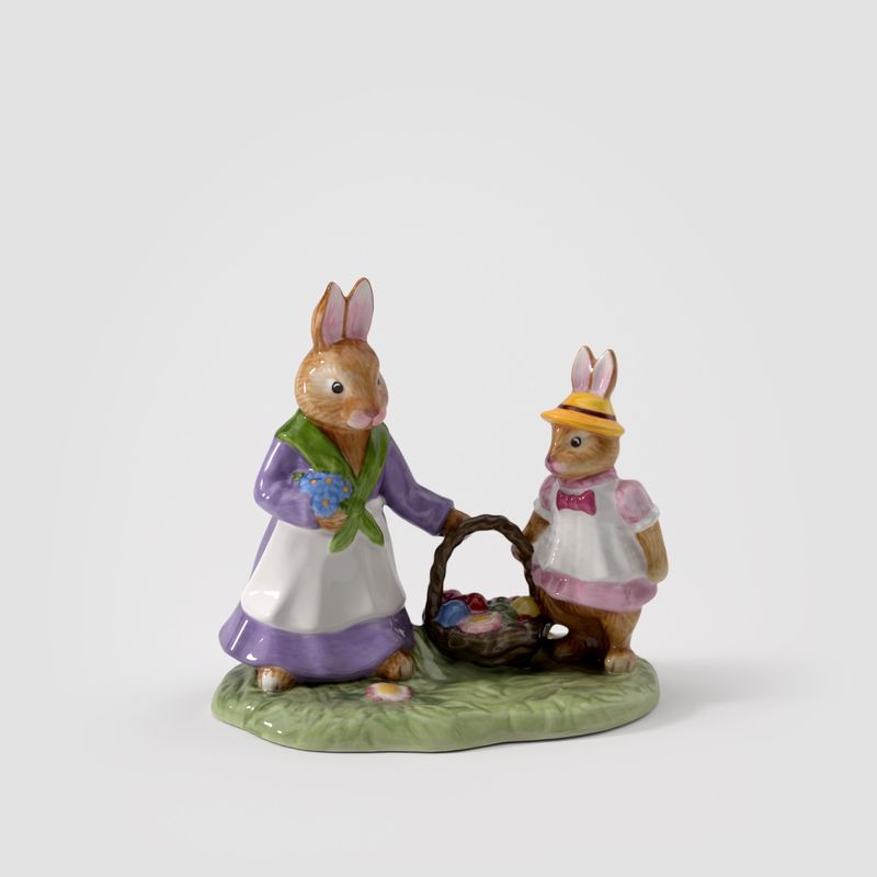Villeroy&amp;Boch Bunny Tales decorazione prato fiorito