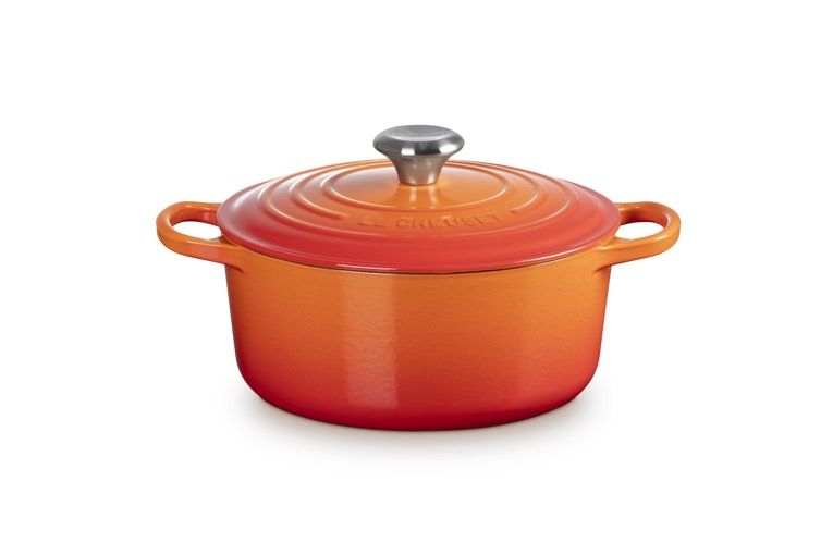 Le Creuset Evolution Cocotte Ghisa Rotonda CM 24 - Arancio
