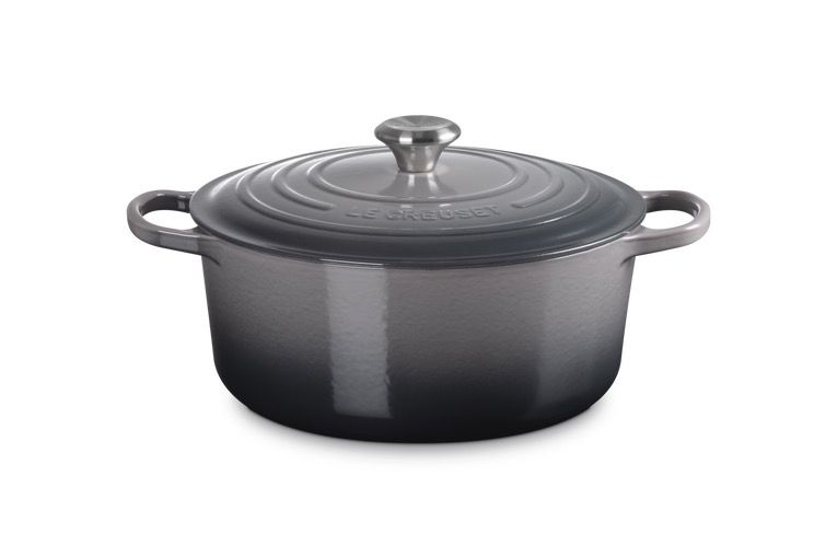 Le Creuset Evolution Cocotte Ghisa Rotonda CM 28 - Flint