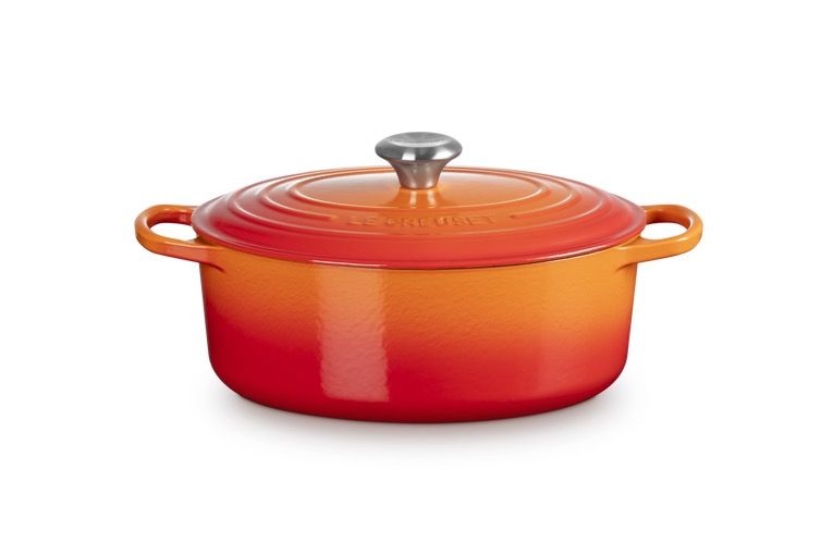 Le Creuset Evolution Cocotte Ghisa Ovale CM 29 - Arancio