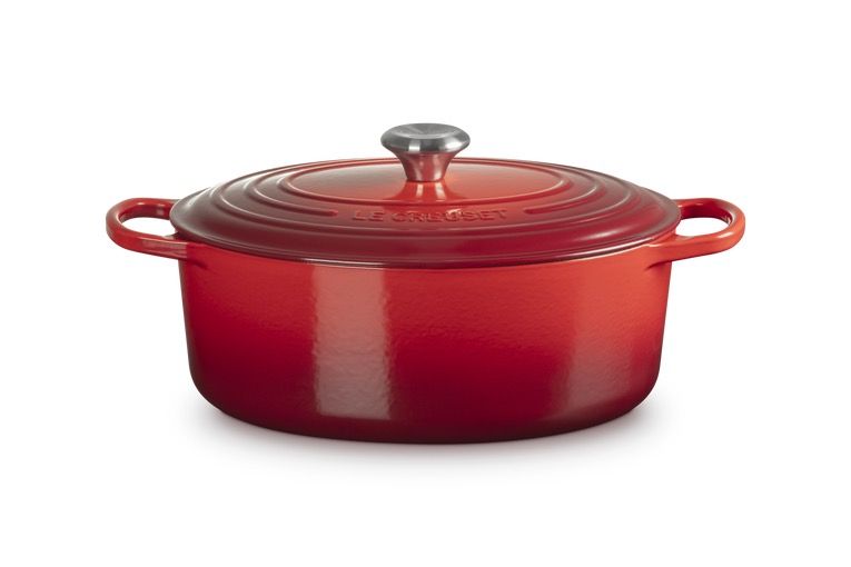 Le Creuset Evolution Cocotte Ghisa Ovale CM 31 - Ciliegia