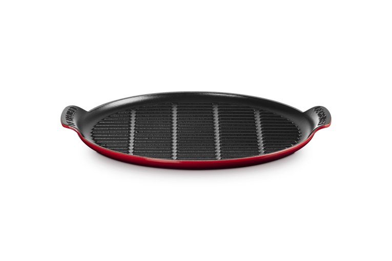 Le Creuset Extralarge Grill Ghisa Rotondo CM 32 - Ciliegia