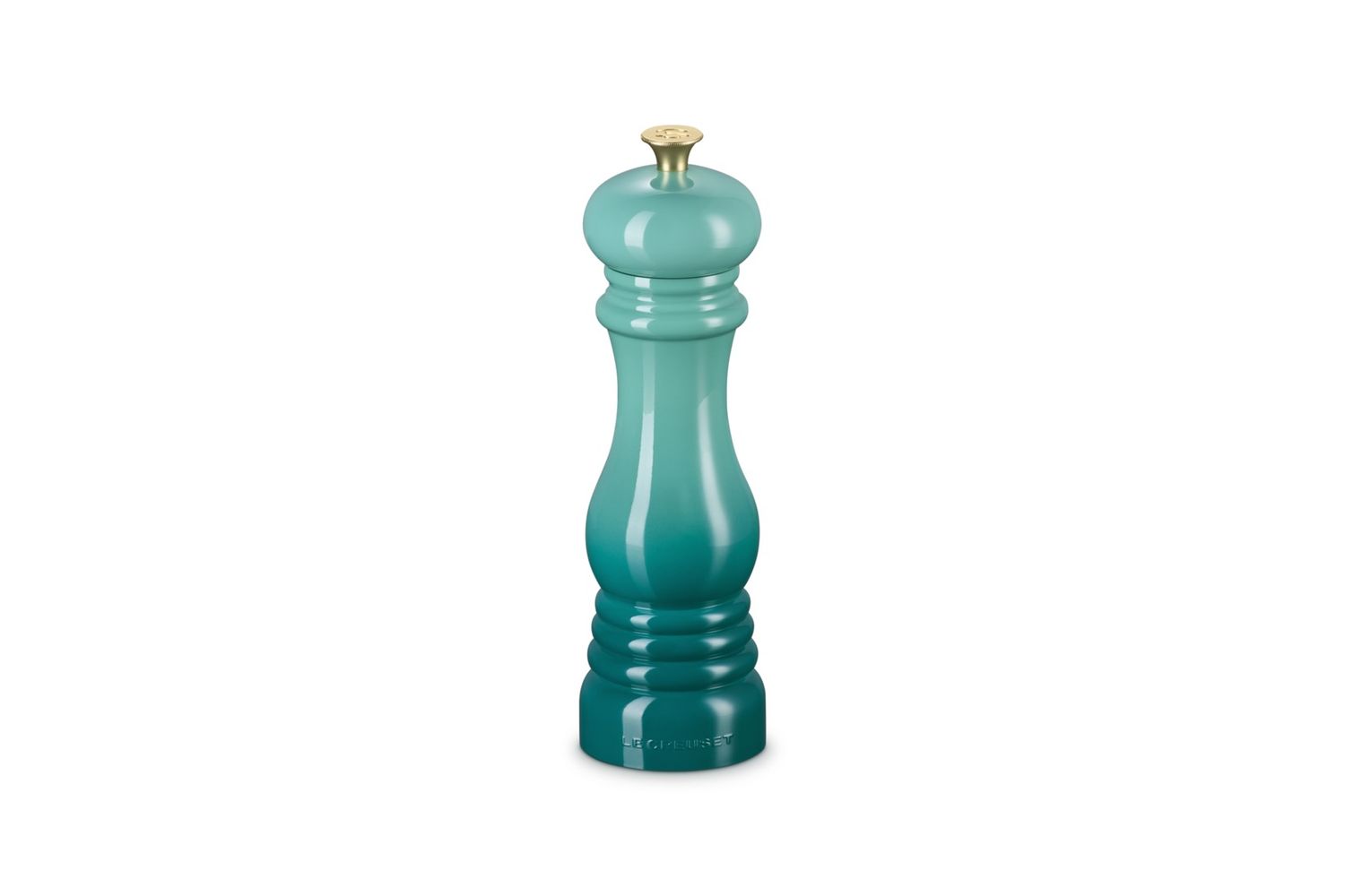 Le Creuset Macina Pepe 21 CM Pomolo Oro - Blu Riviera