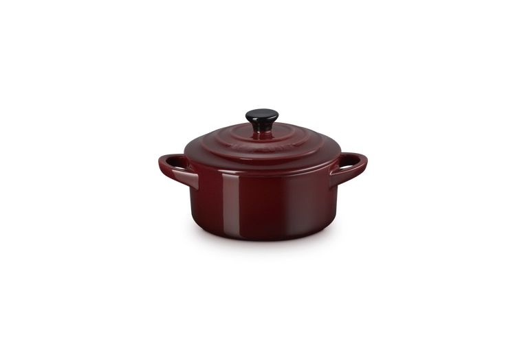 Le Creuset Mini Cocotte Gres Rotonda CM 10 - Garnet