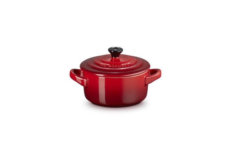 Le Creuset Mini Cocotte Gres Rotonda CM 10 - Ciliegia