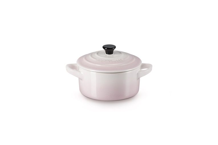 Le Creuset Mini Cocotte Gres Rotonda CM 10 - Shell Pink