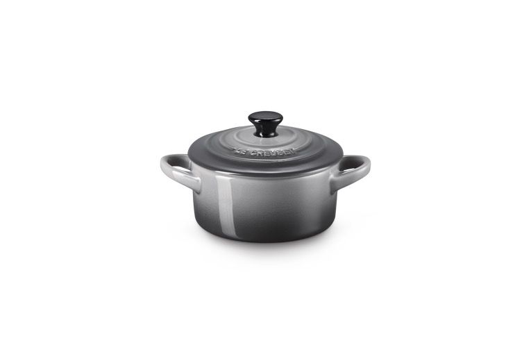 Le Creuset Mini Cocotte Gres Rotonda CM 10 - Flint
