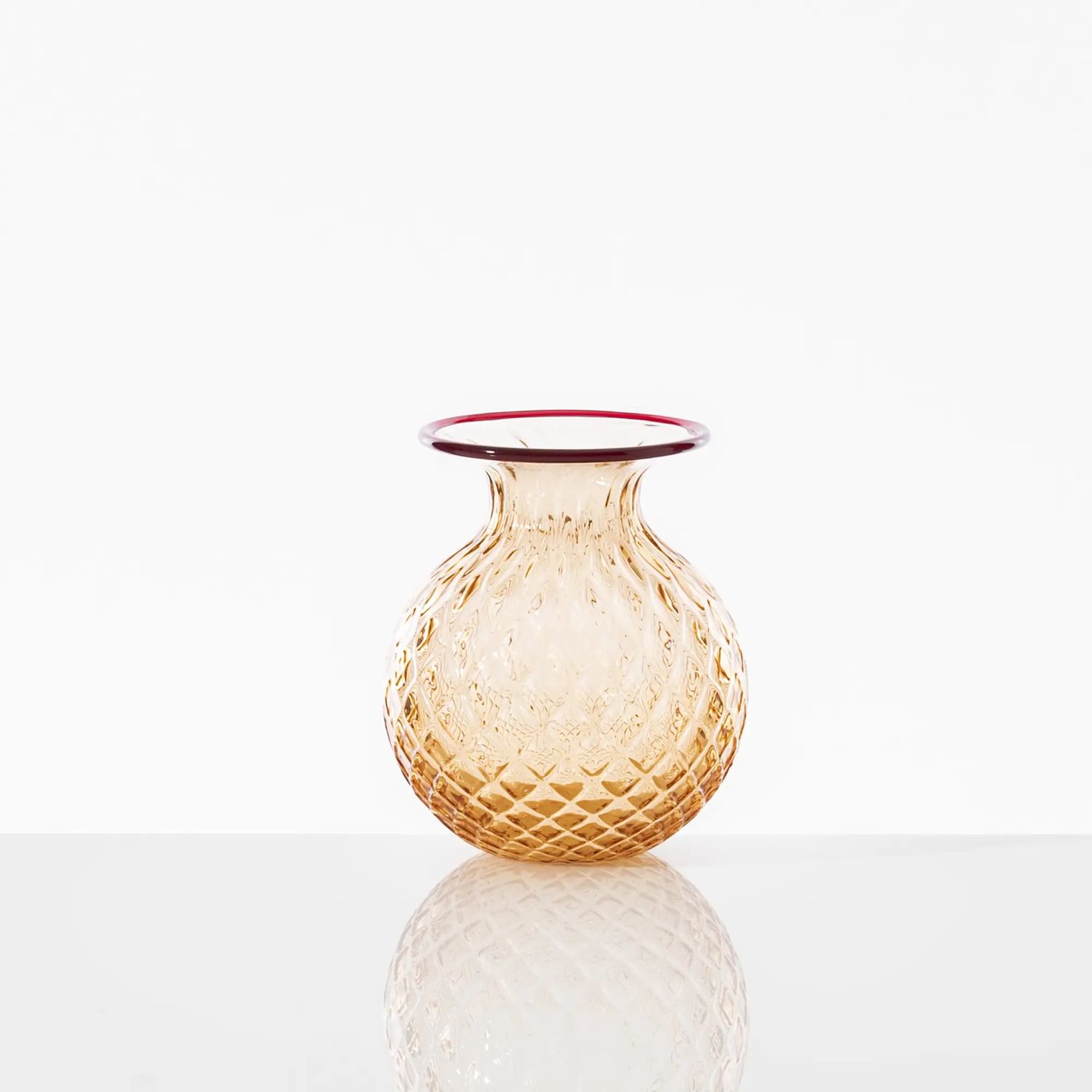 Venini Balloton Fiori small pesca