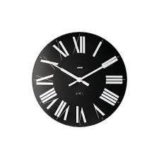 Alessi Firenze orologio da parete nero