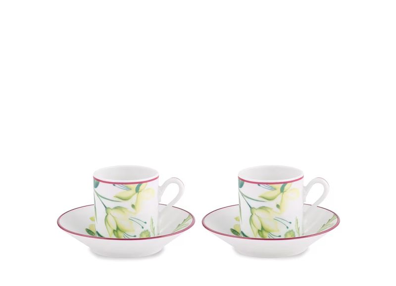 Ginori Florenza Acanto set 2 tazze espresso