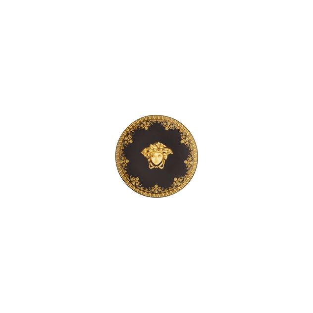 Versace Baroque Nero piatto piano 10 cm