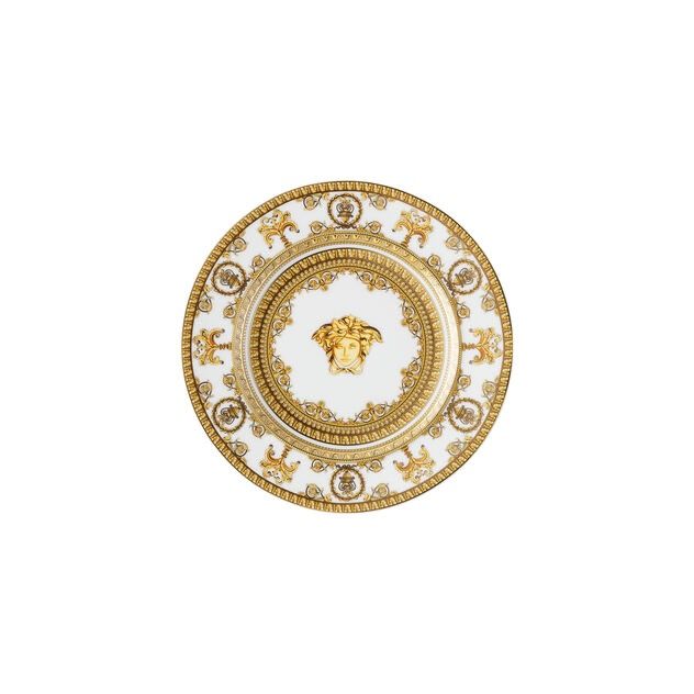 Versace Baroque Bianco piatto piano 18 cm